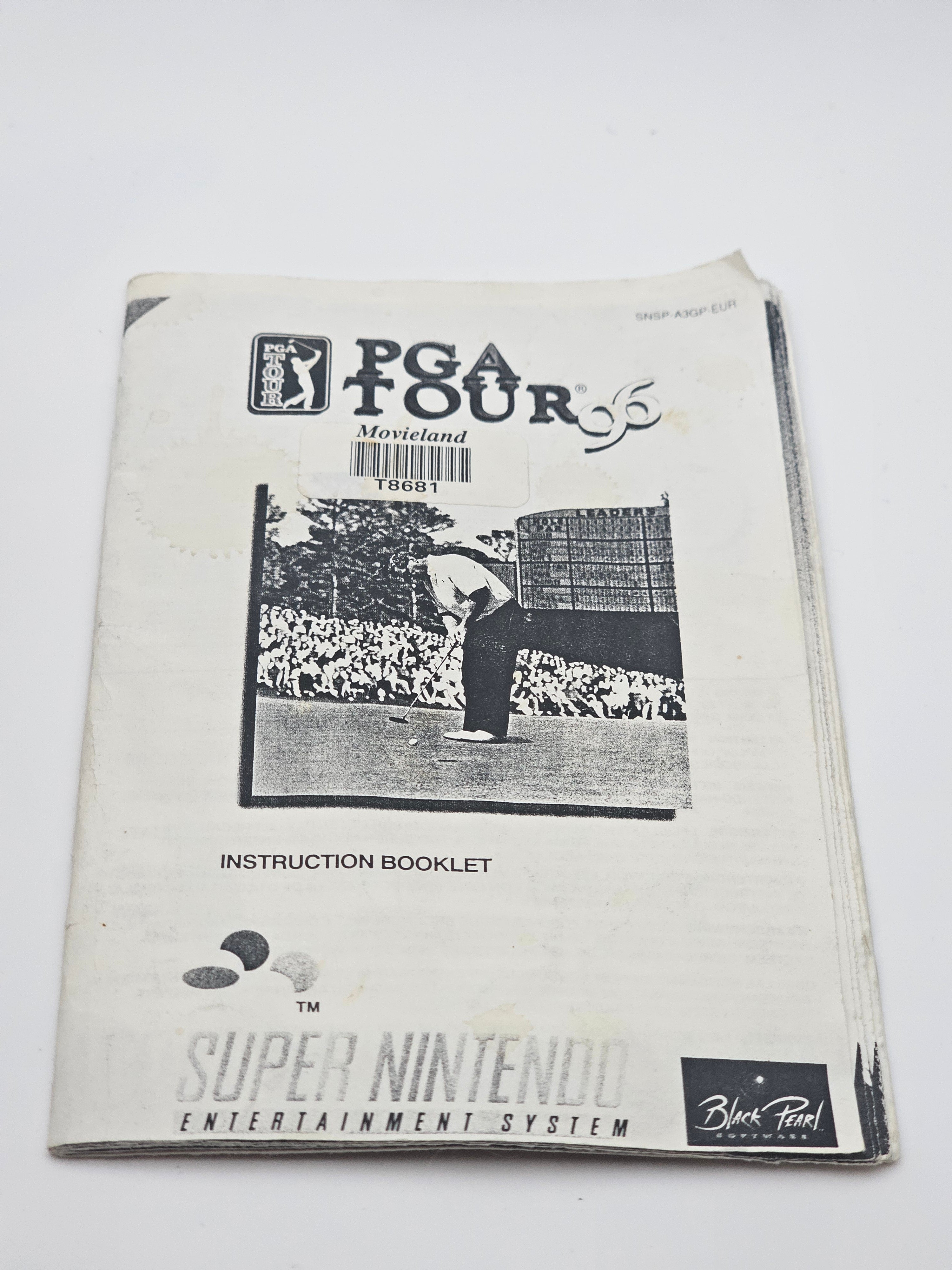Super Nintendo - PGA Tour 96 PAL