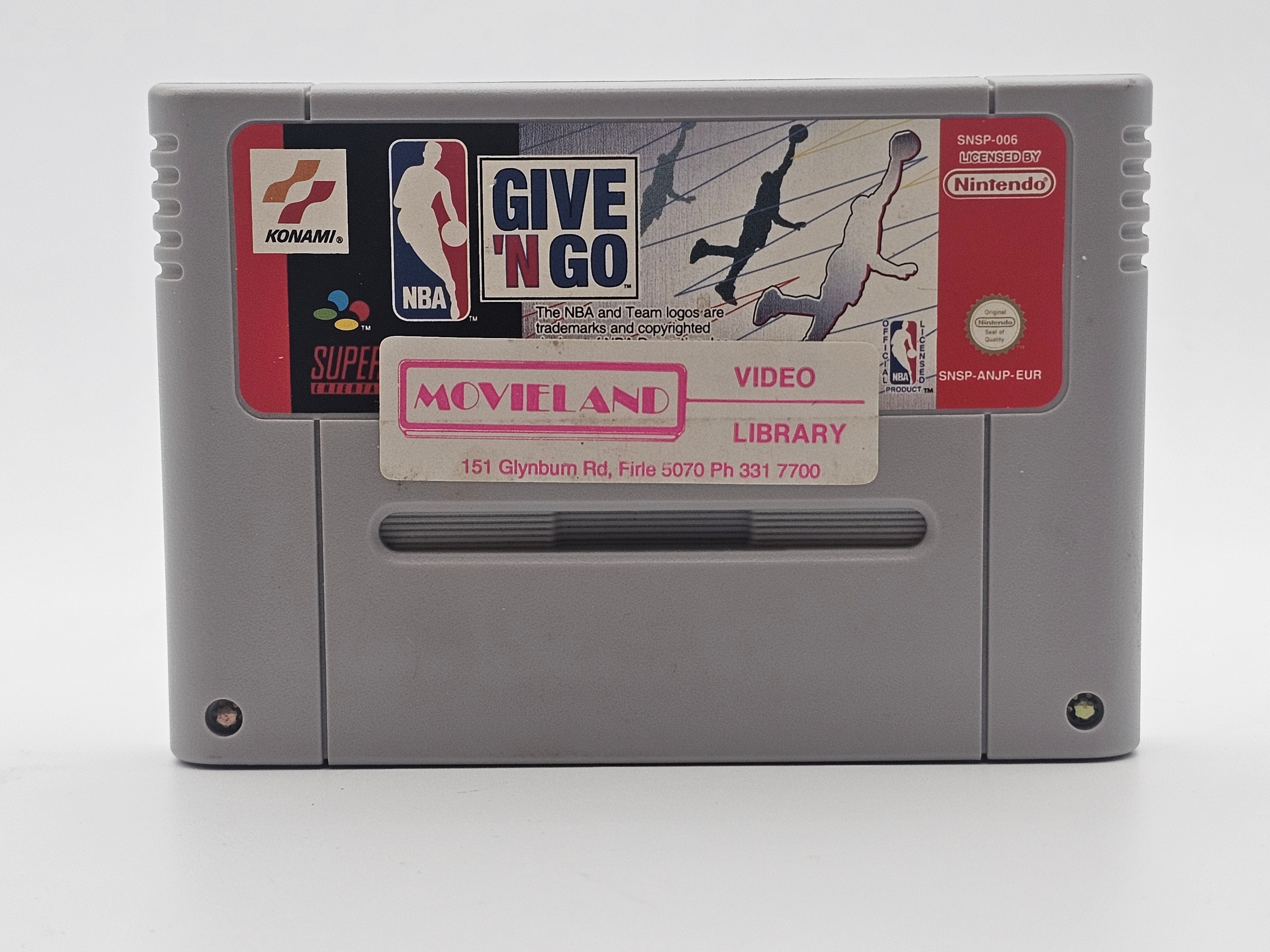 Super Nintendo - NBA Give N Go PAL