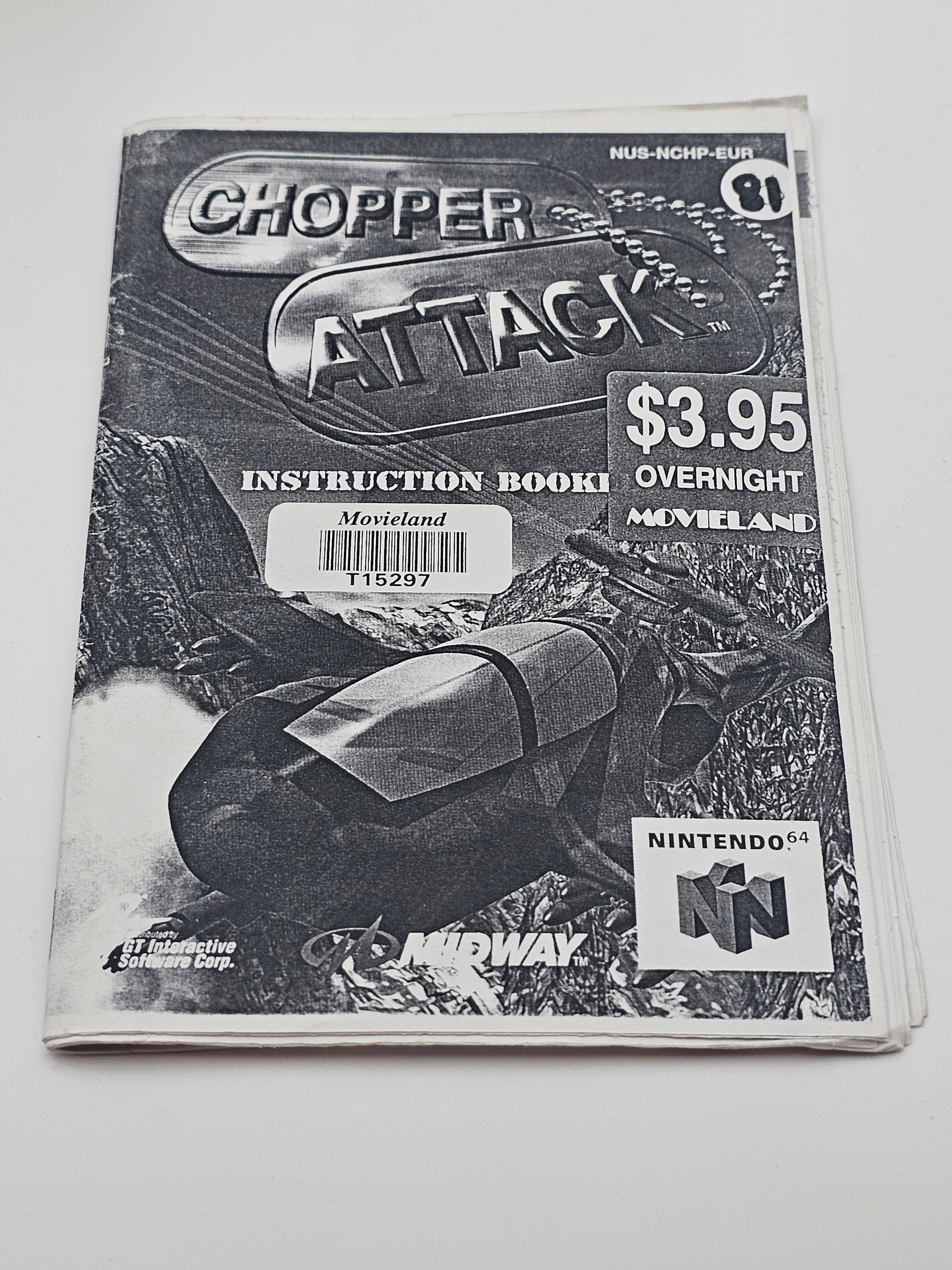 Nintendo 64 - Chopper Attack PAL Boxed