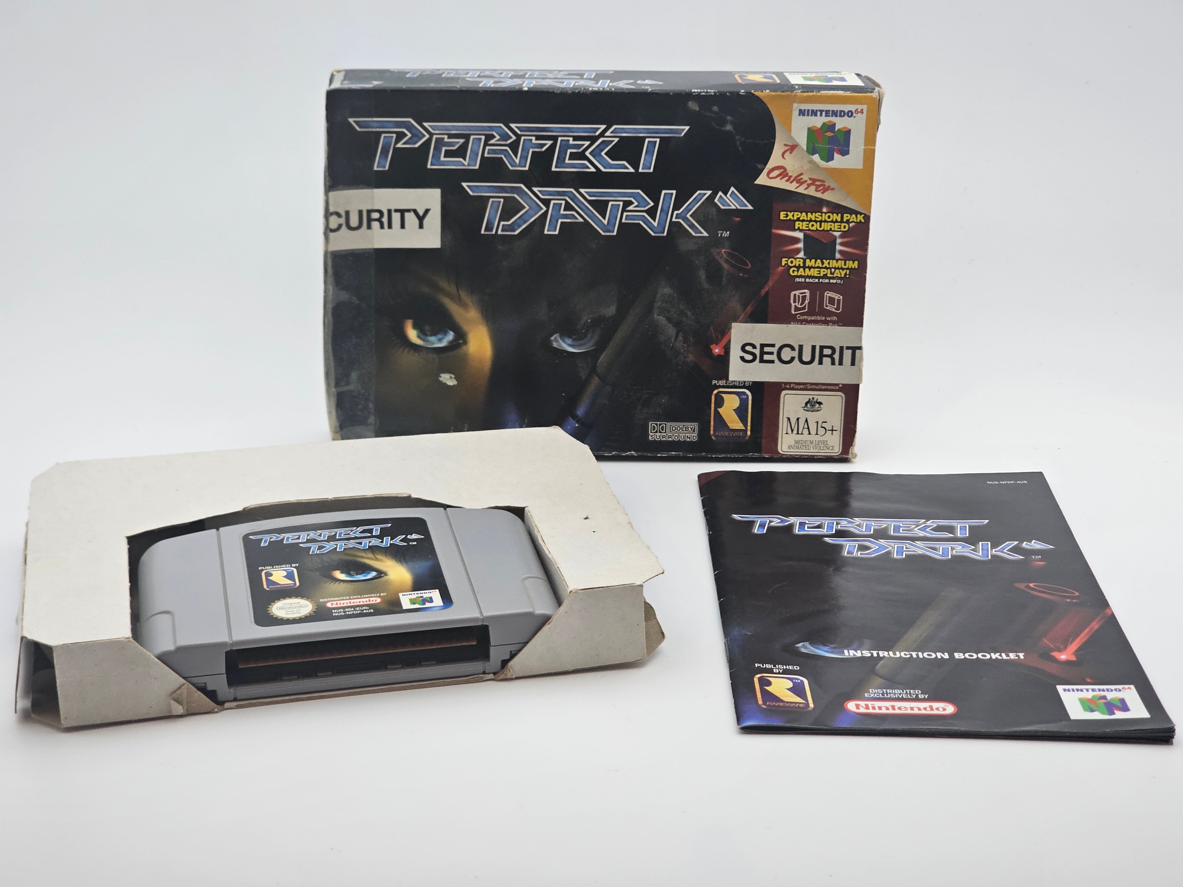 Nintendo 64 - Perfect Dark PAL Boxed