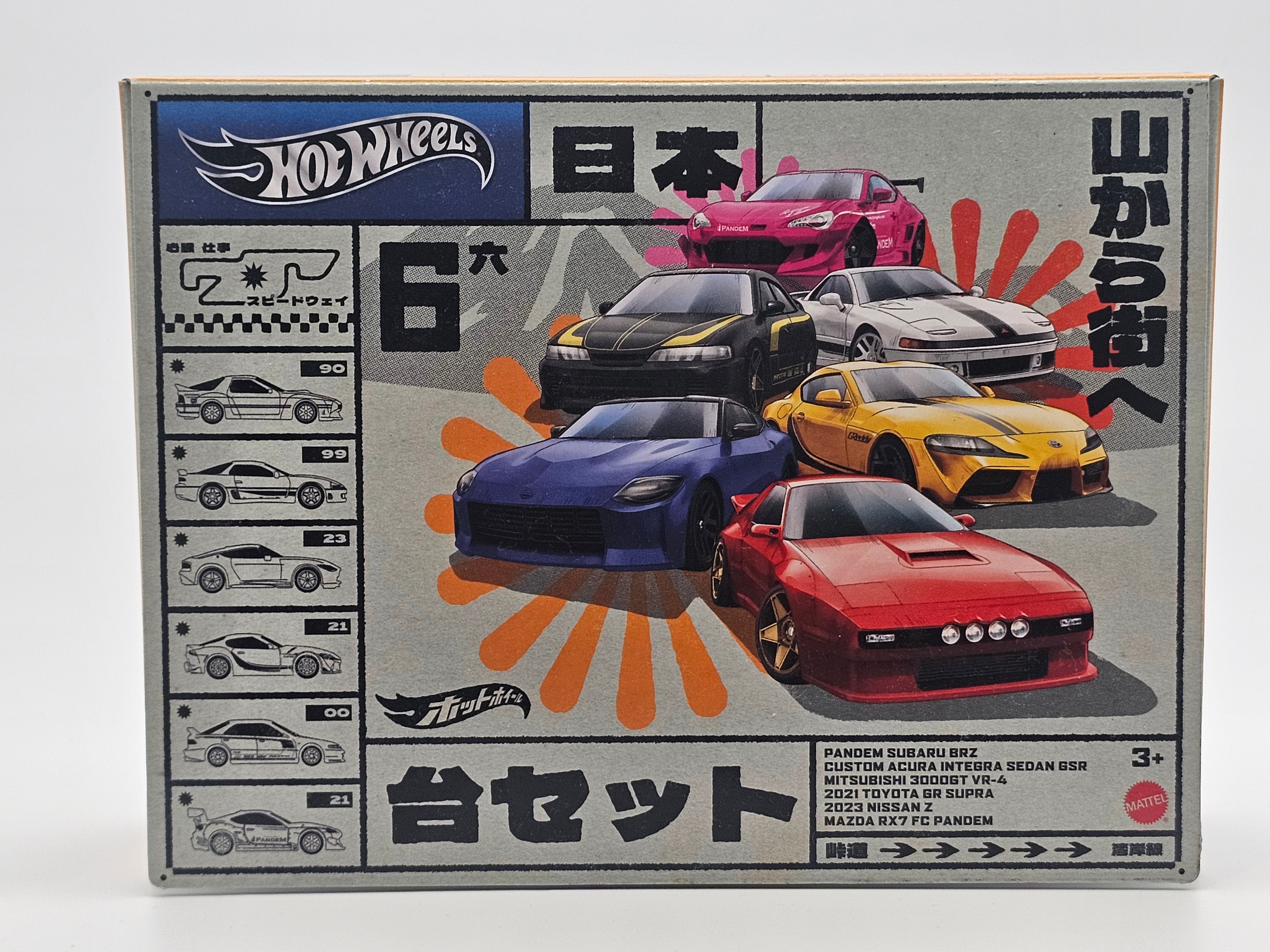 2024 Hot Wheels JDM Japanese Street Theme Box Set