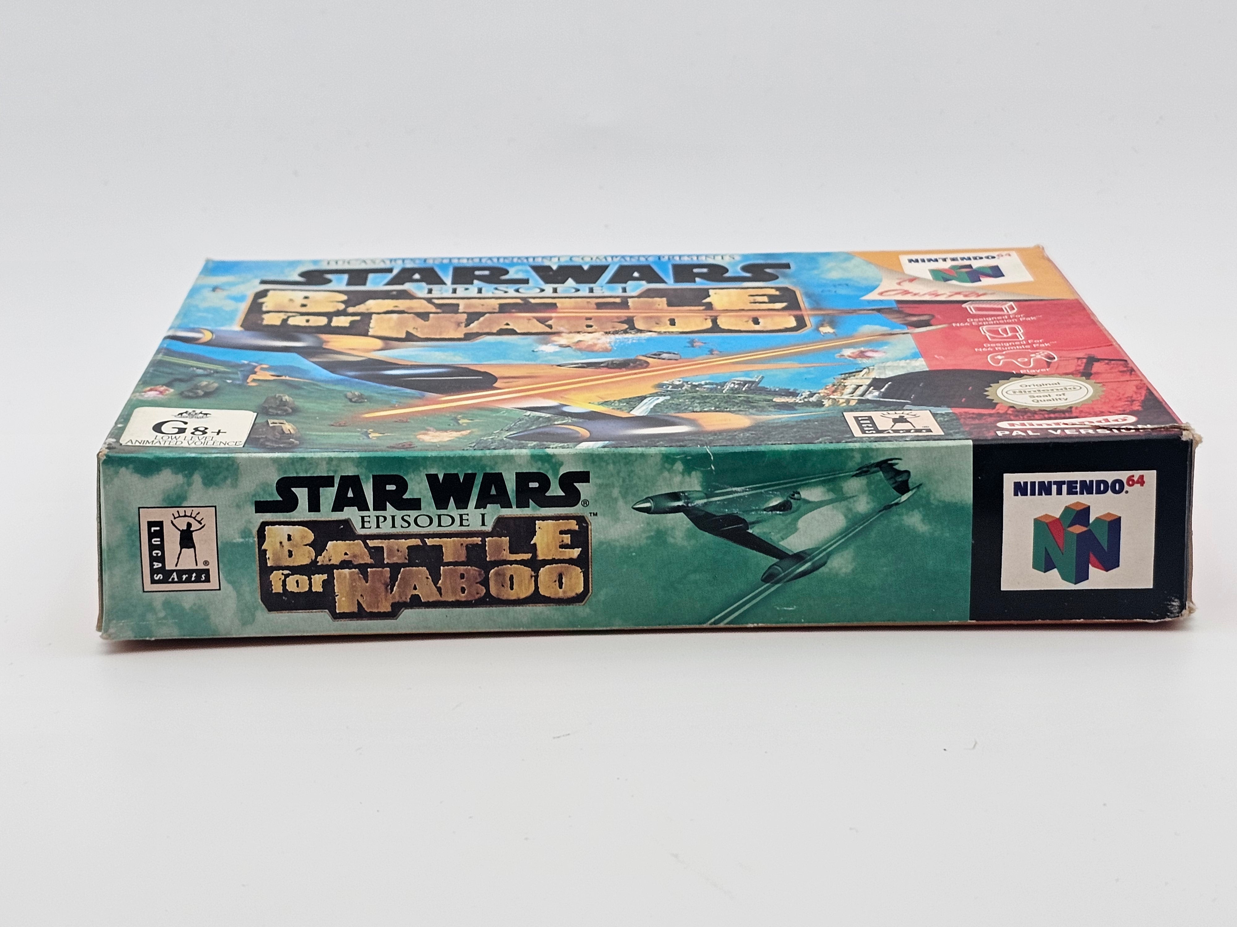 Nintendo 64 - Star Wars Battle for Naboo PAL Boxed