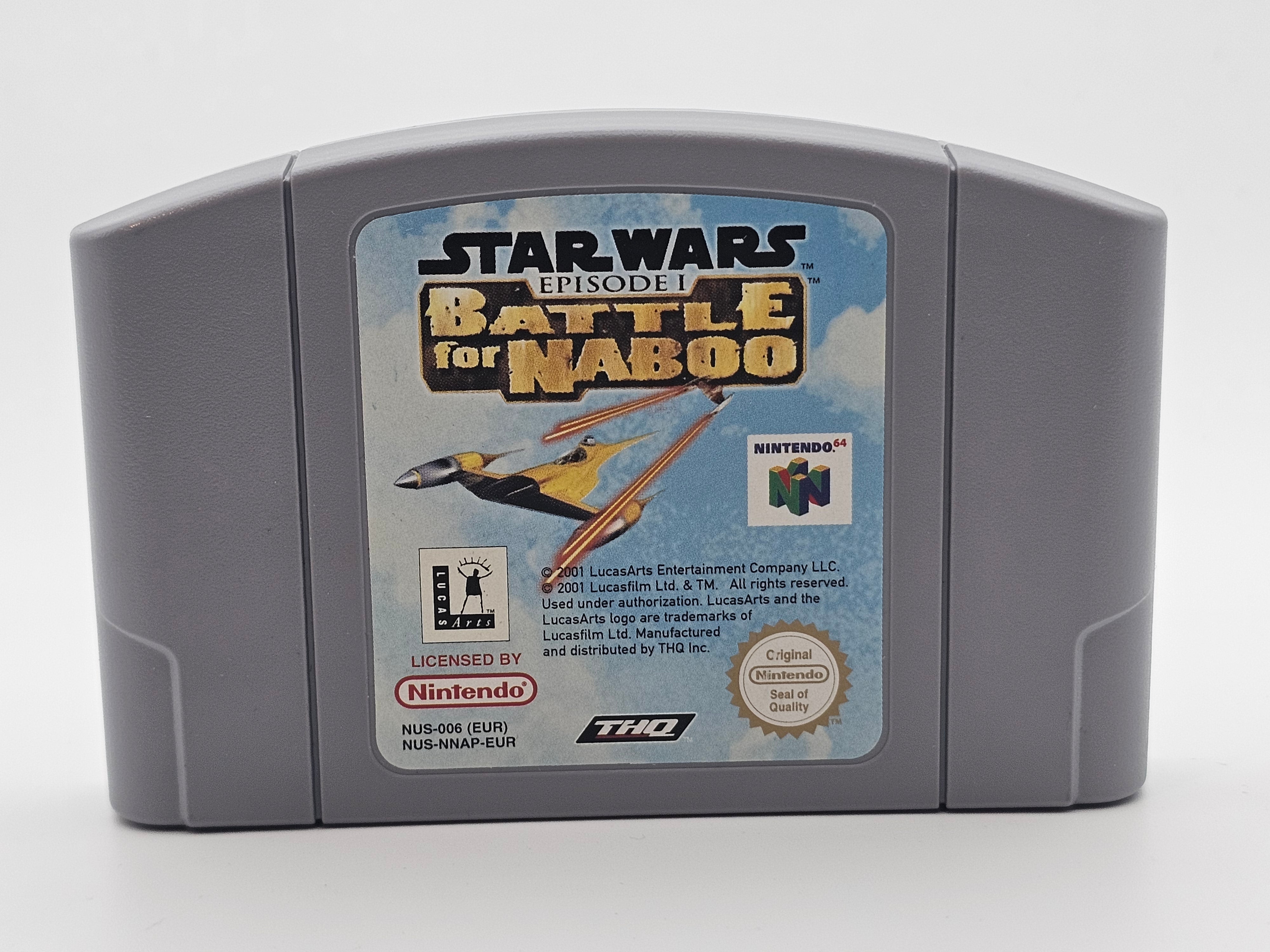 Nintendo 64 - Star Wars Battle for Naboo PAL Boxed