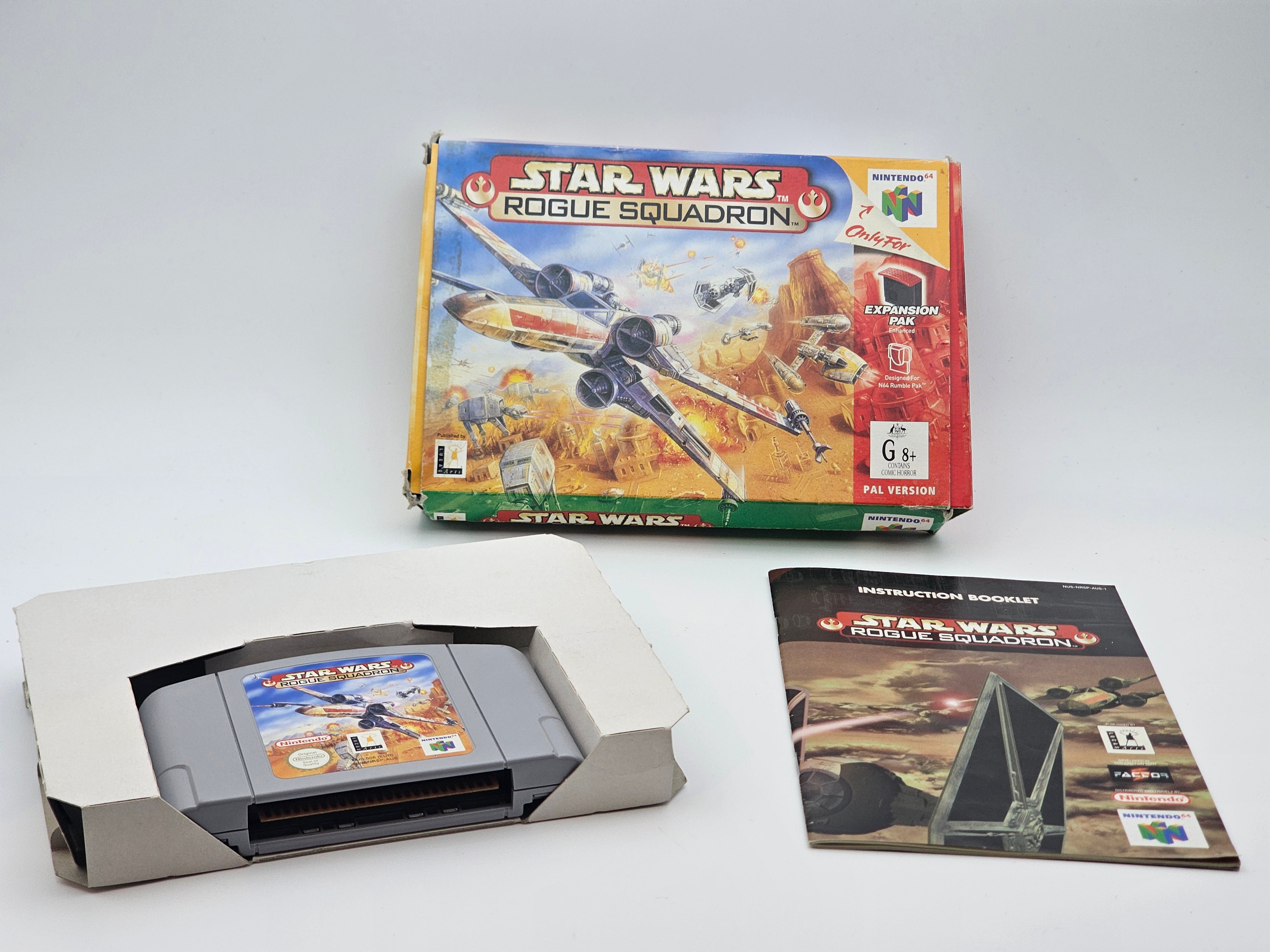 Nintendo 64 - Star Wars Rogue Squadron PAL Boxed