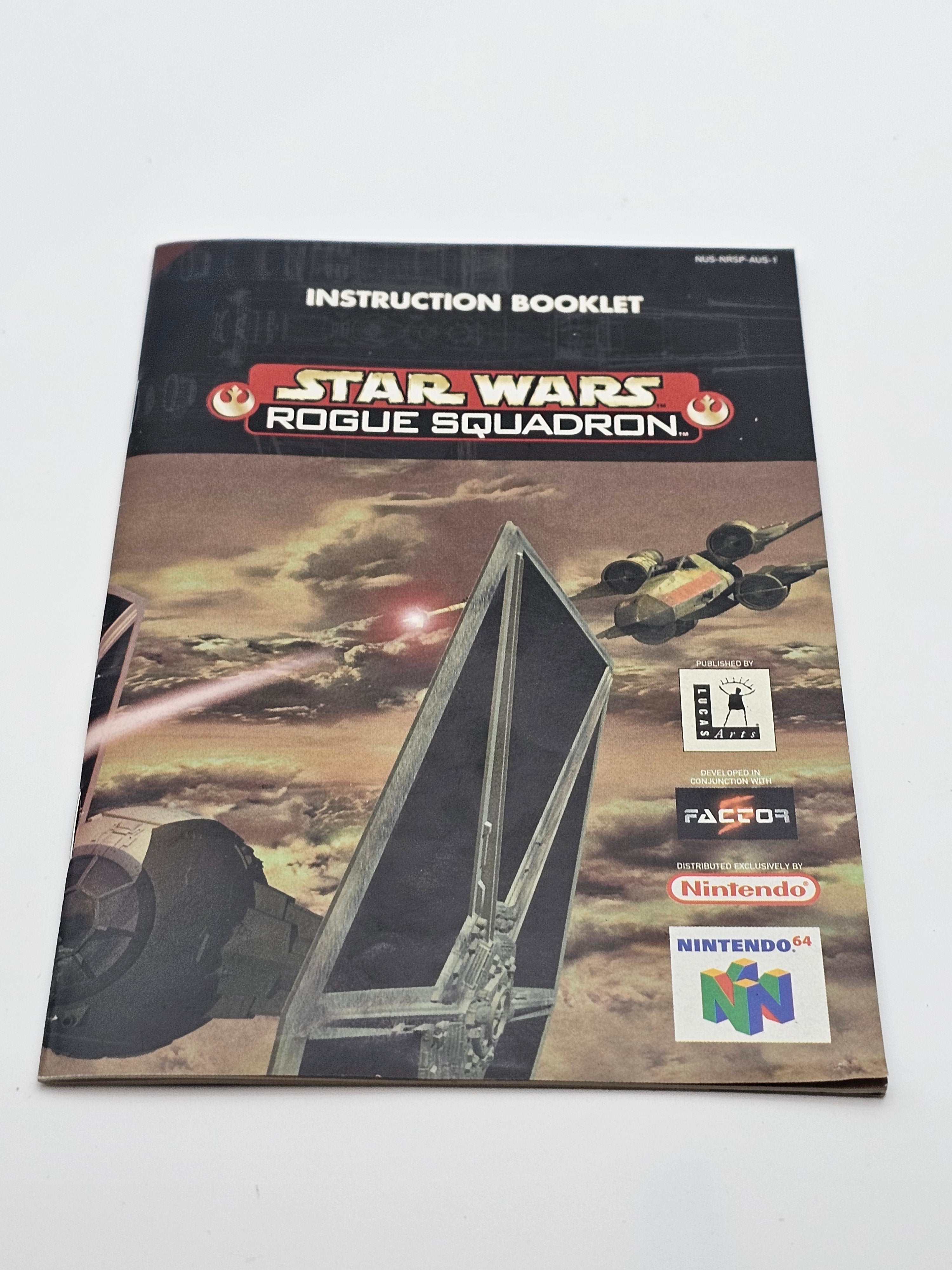 Nintendo 64 - Star Wars Rogue Squadron PAL Boxed