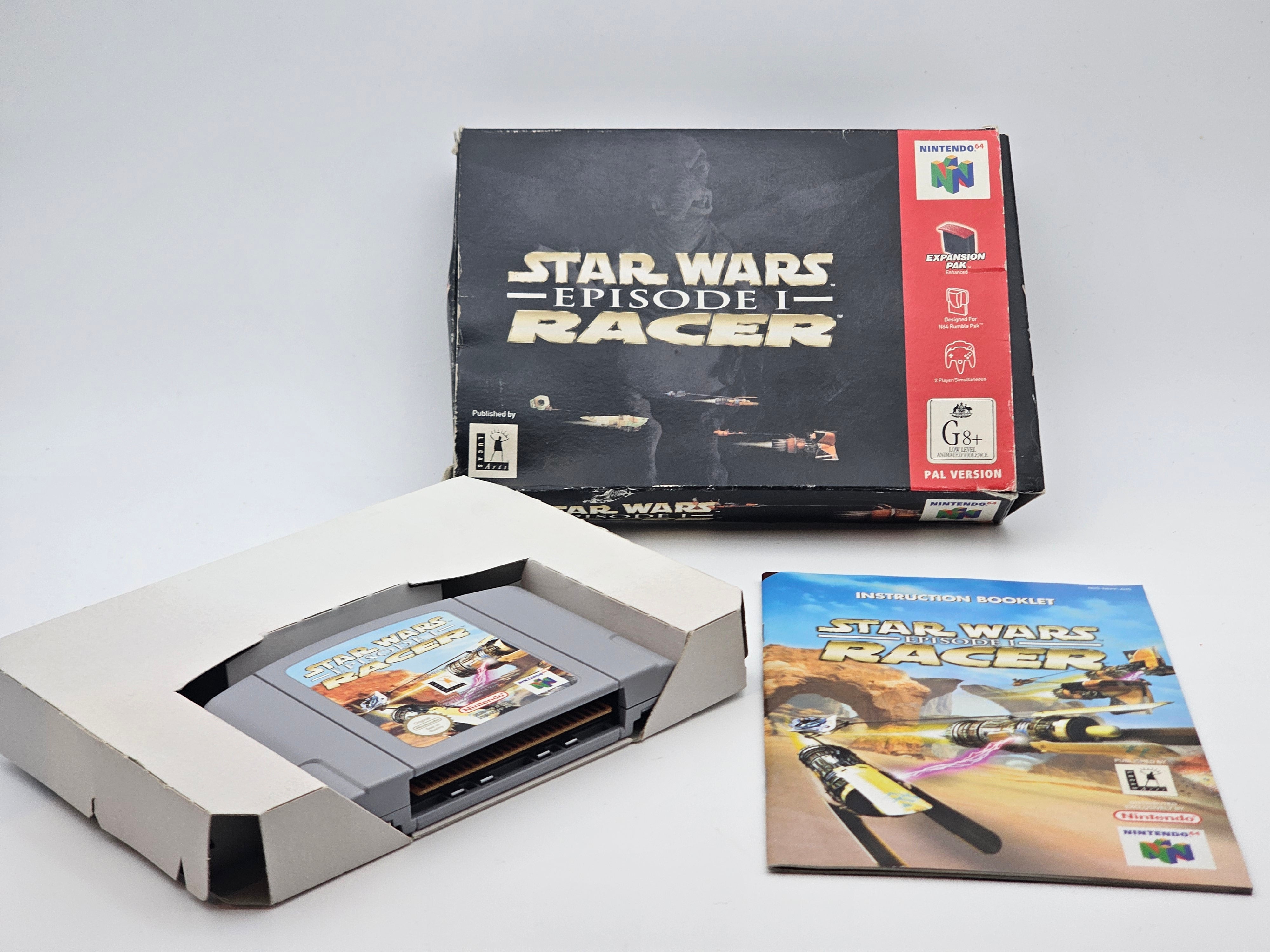 Nintendo 64 - Star Wars Racer PAL Boxed