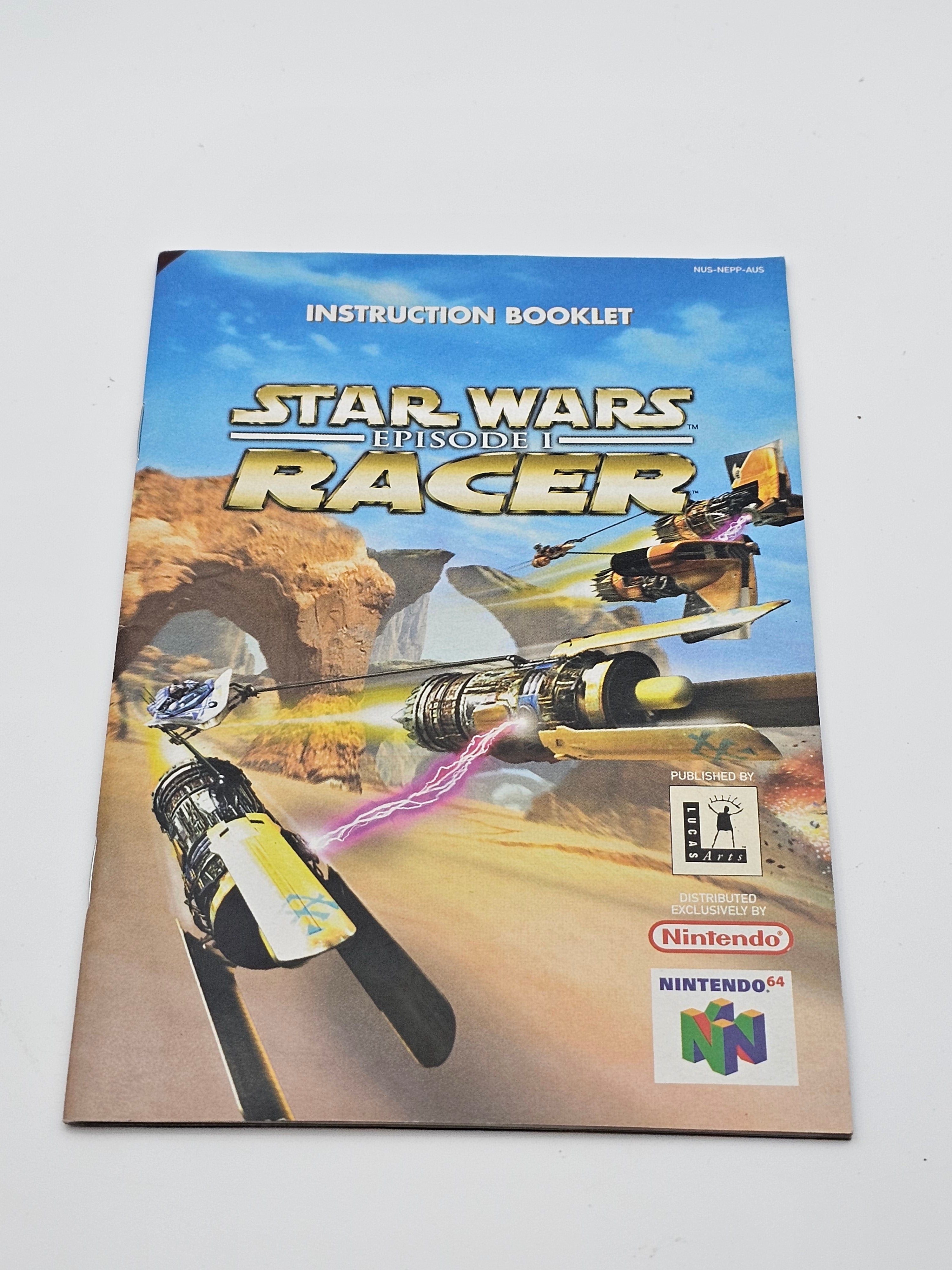 Nintendo 64 - Star Wars Racer PAL Boxed