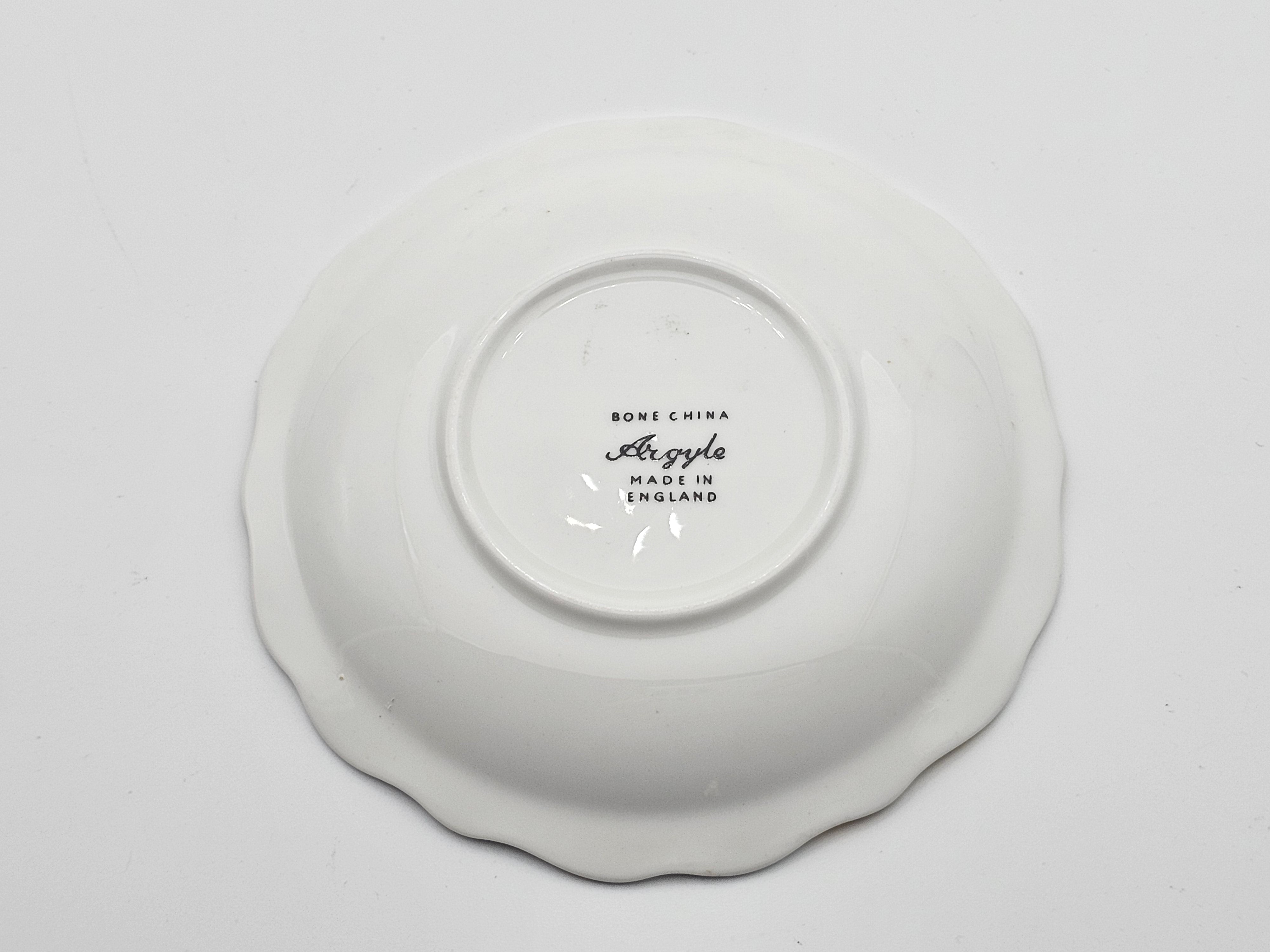 Pekingese Vintage Collectable Plate Bone China Argyle