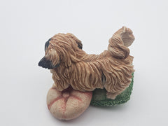 Pekingese Vintage Collectable Dog Statue Border Finearts Tricky Woo
