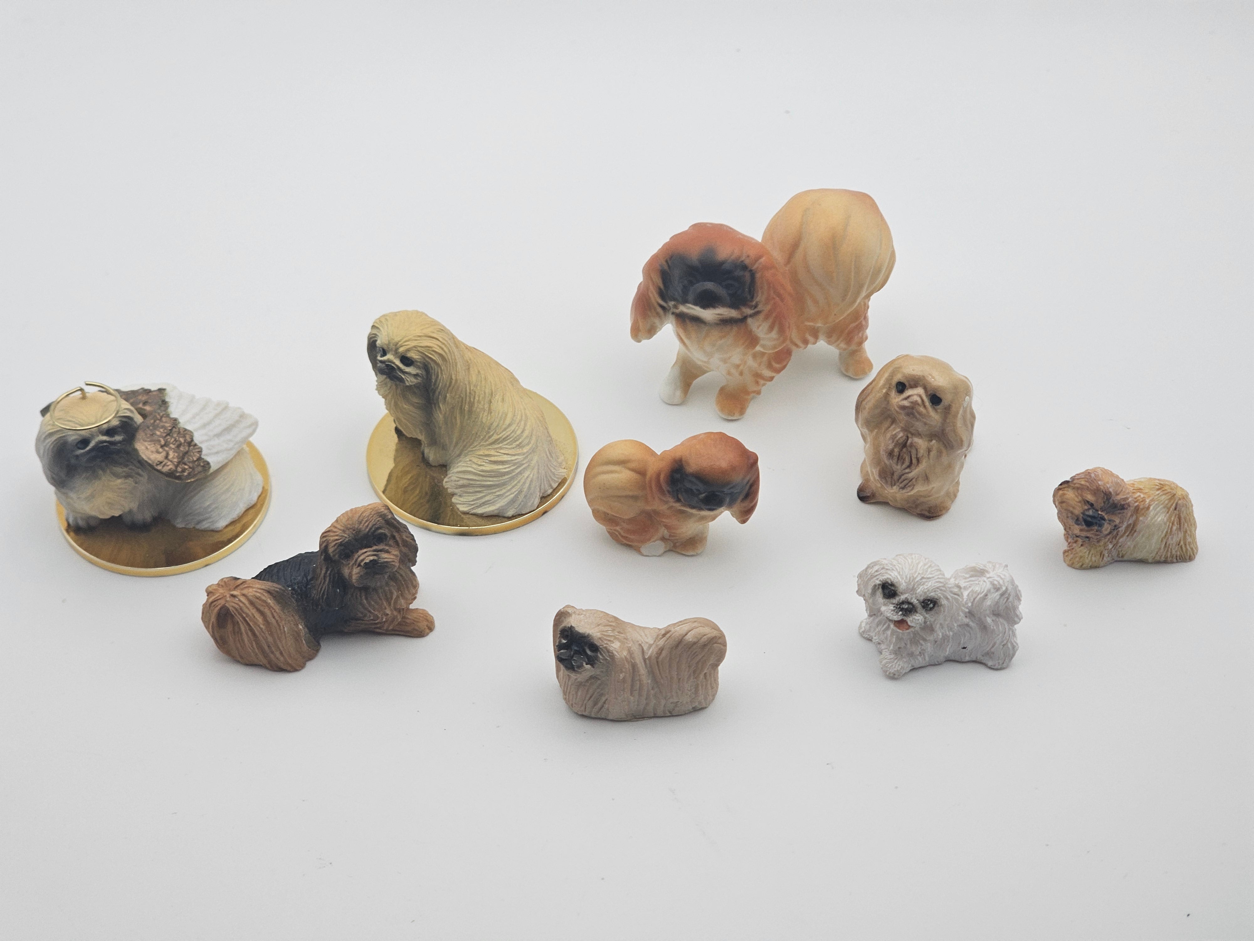 Pekingese Vintage Collectable Dog Statue collection