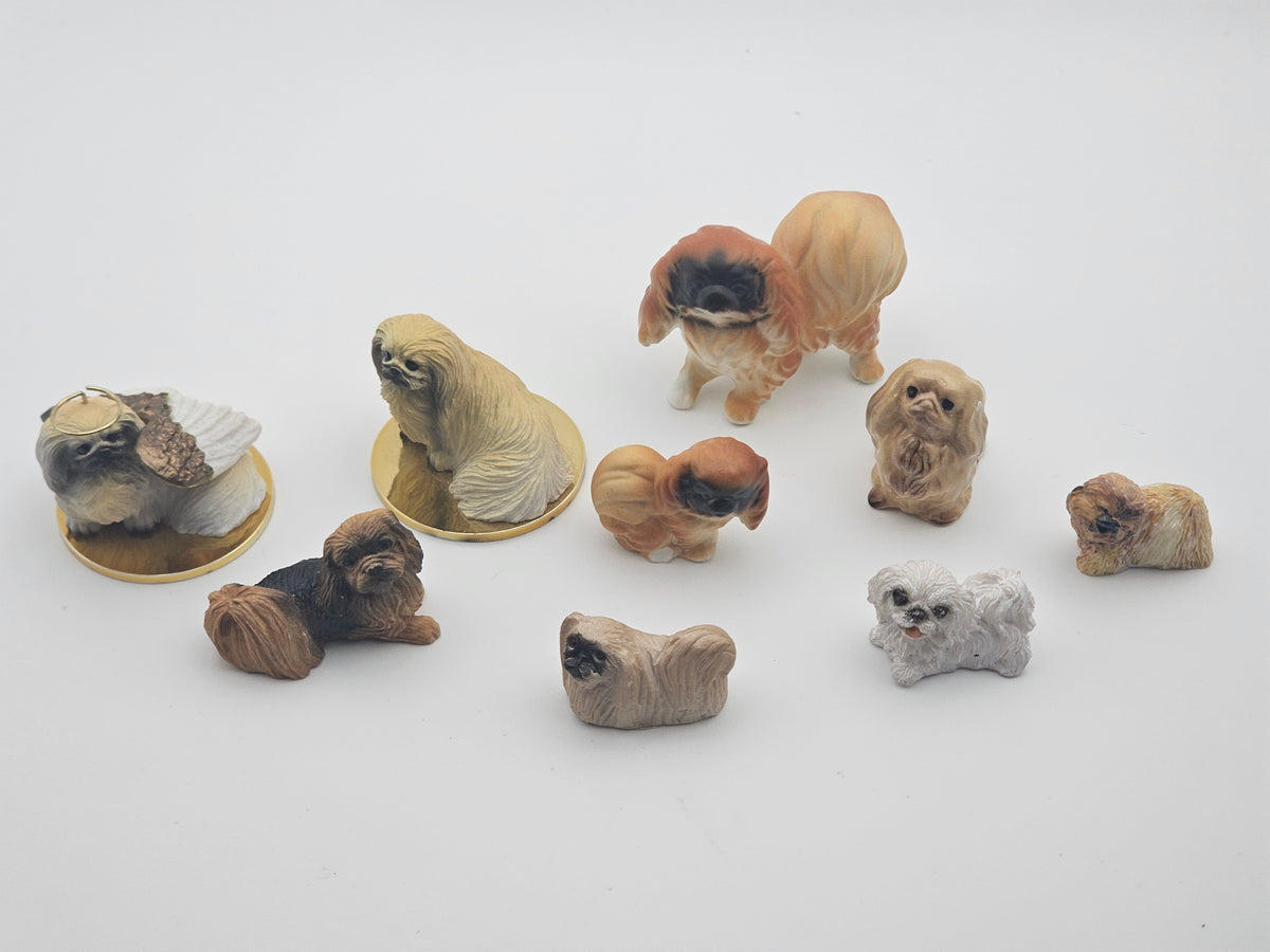 Pekingese Vintage Collectable Dog Statue collection