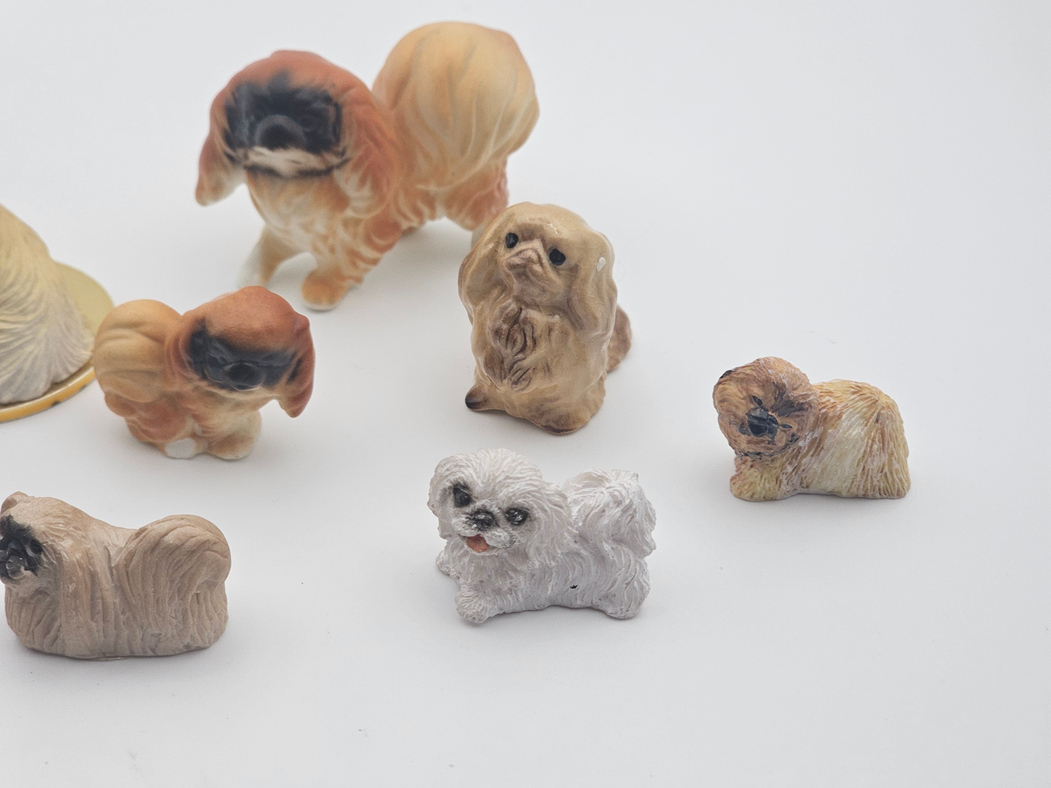 Pekingese Vintage Collectable Dog Statue collection