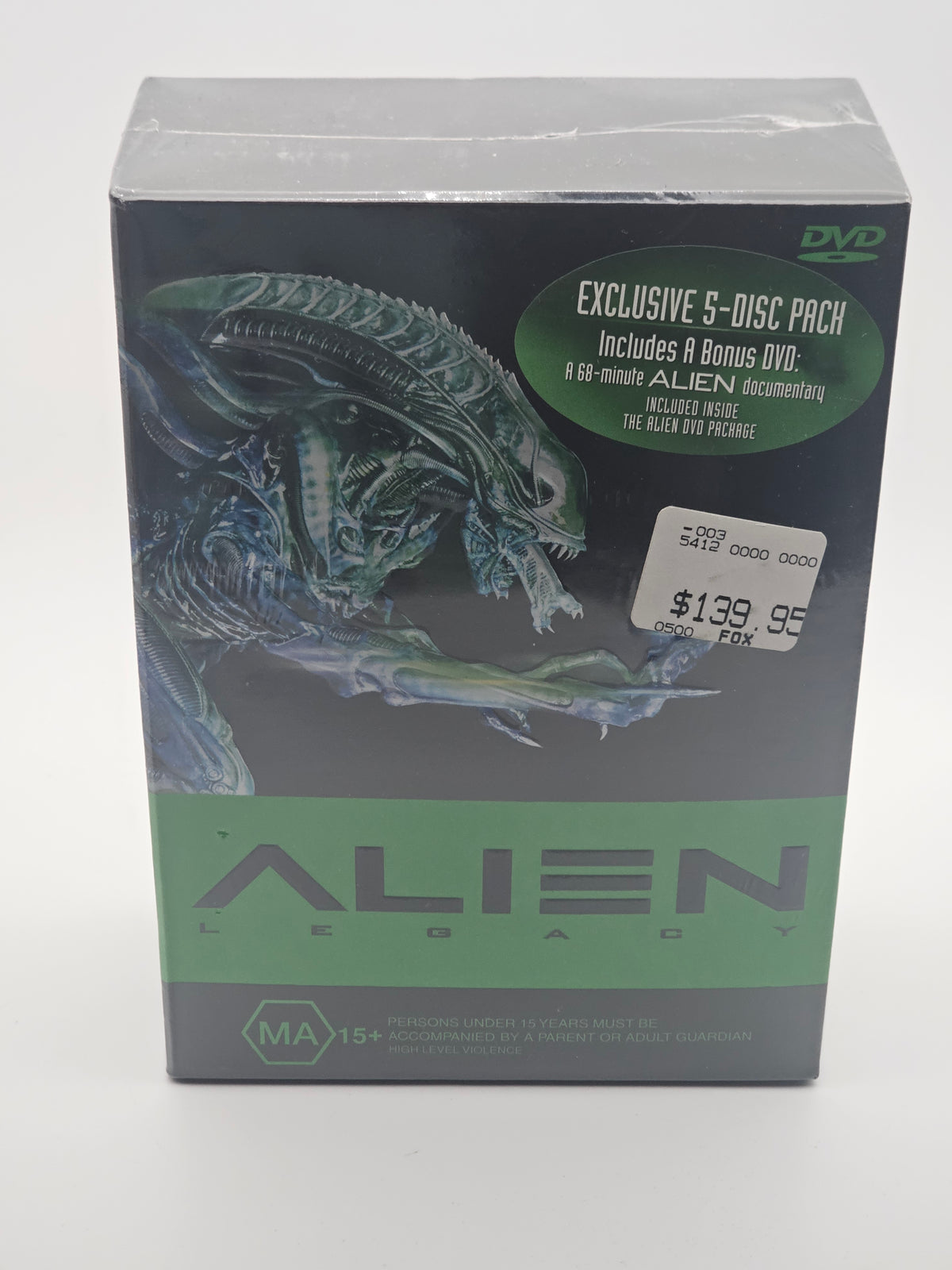Alien Legacy DVD Collection Sealed
