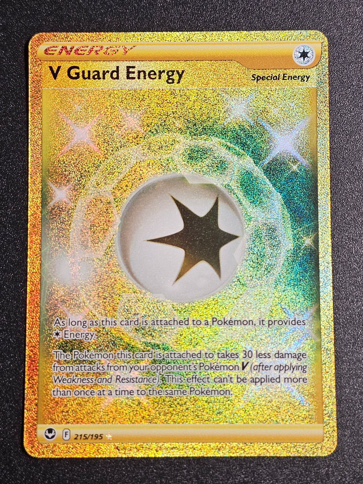 Pokemon TCG -  V Guard Energy 215/195 Silver Tempest