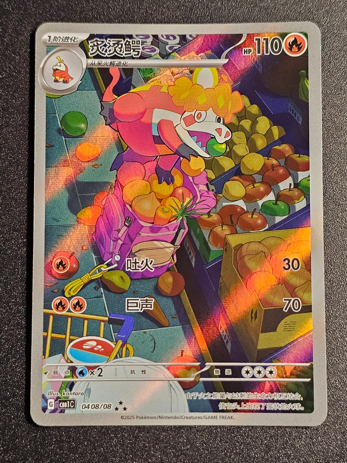 Pokemon TCG - Crocalor 0408/08