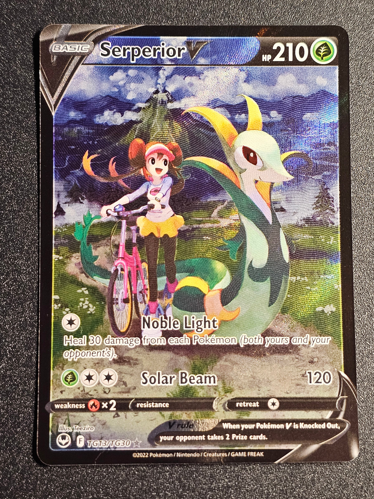Pokemon TCG -  Serperior V TG13/TG30 Trainer Gallery Silver Tempest