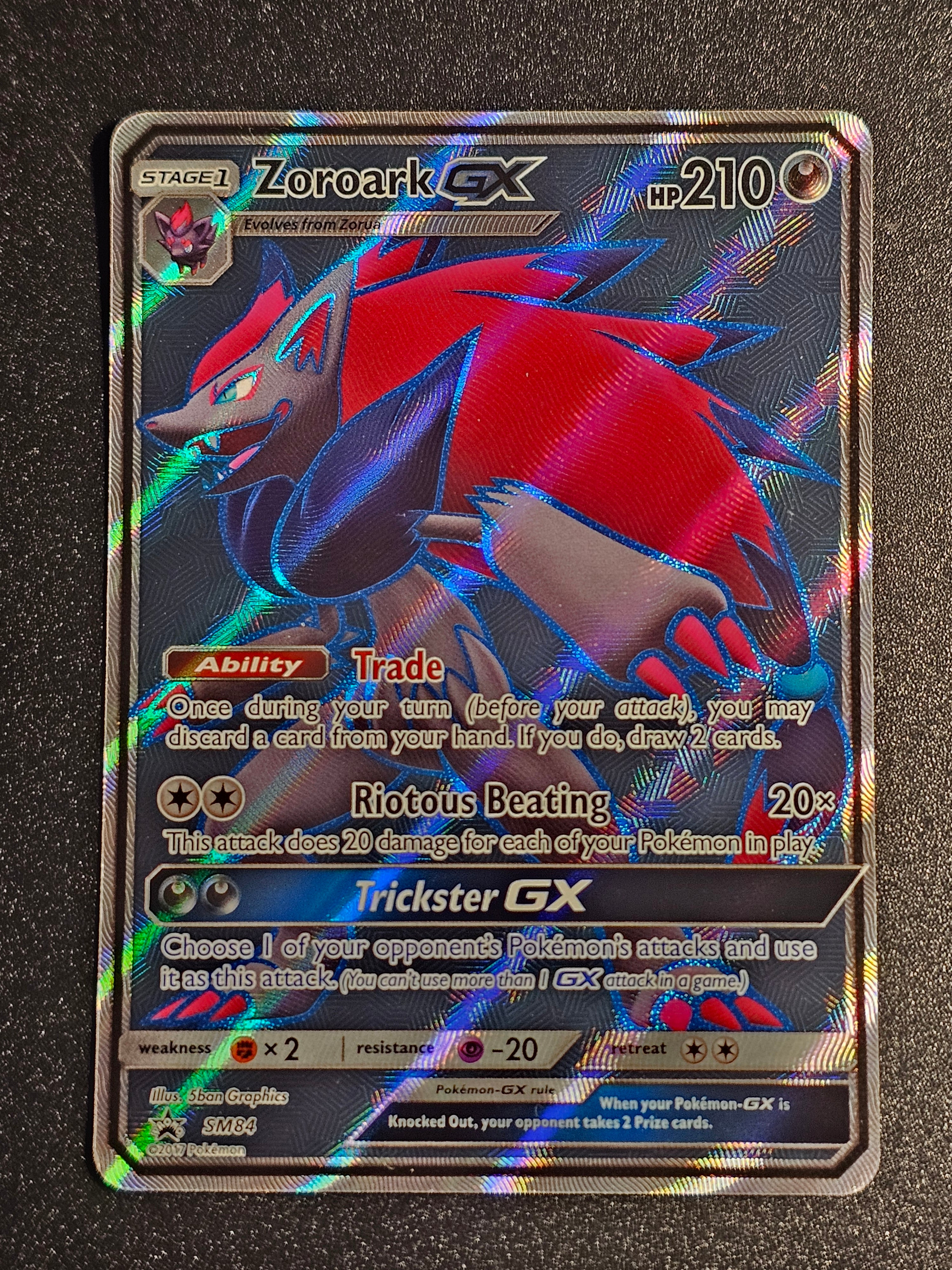 Pokemon TCG - Zoroark GX SM84 Promo