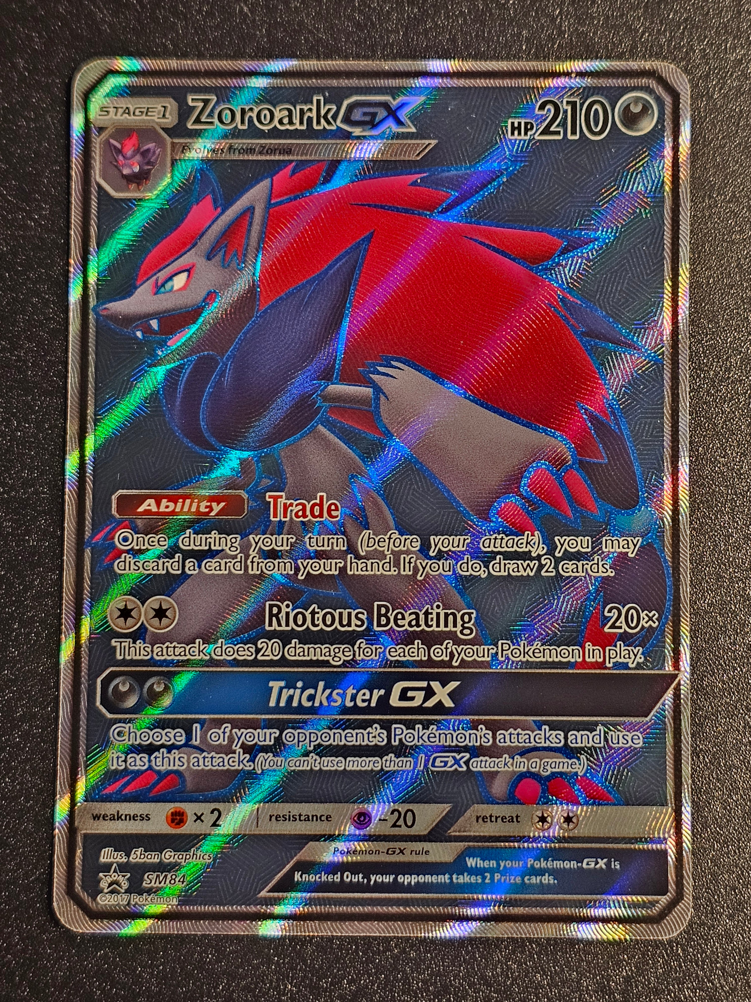 Pokemon TCG - Zoroark GX SM84 Promo