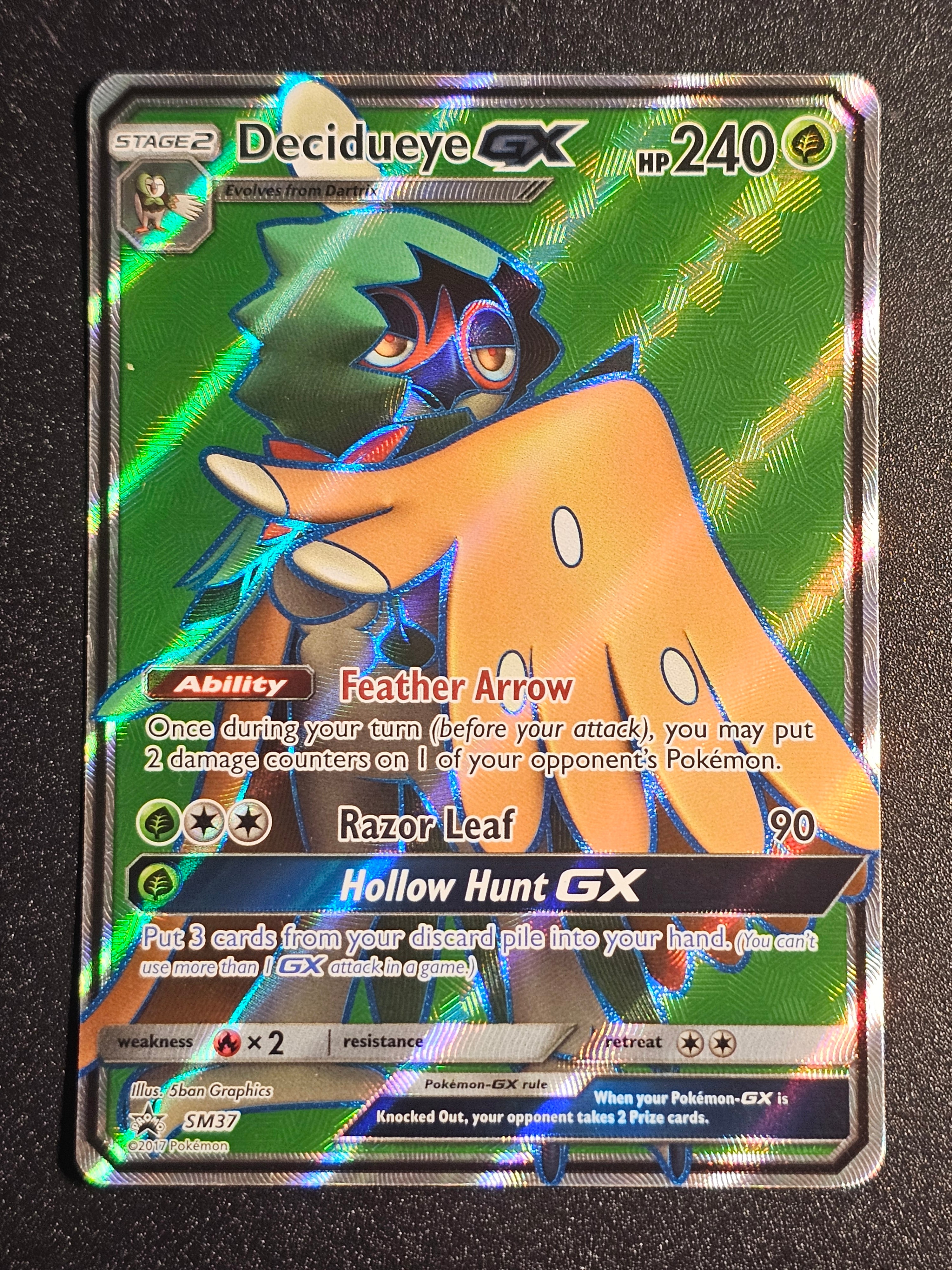 Pokemon TCG - Decidueye GX SM37 Promo