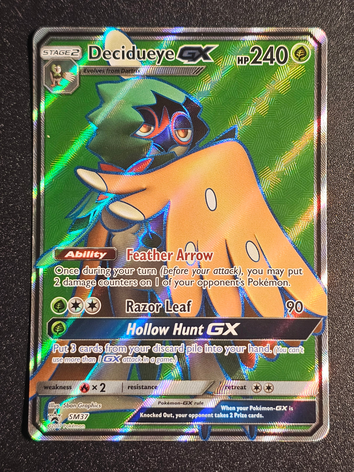 Pokemon TCG - Decidueye GX SM37 Promo