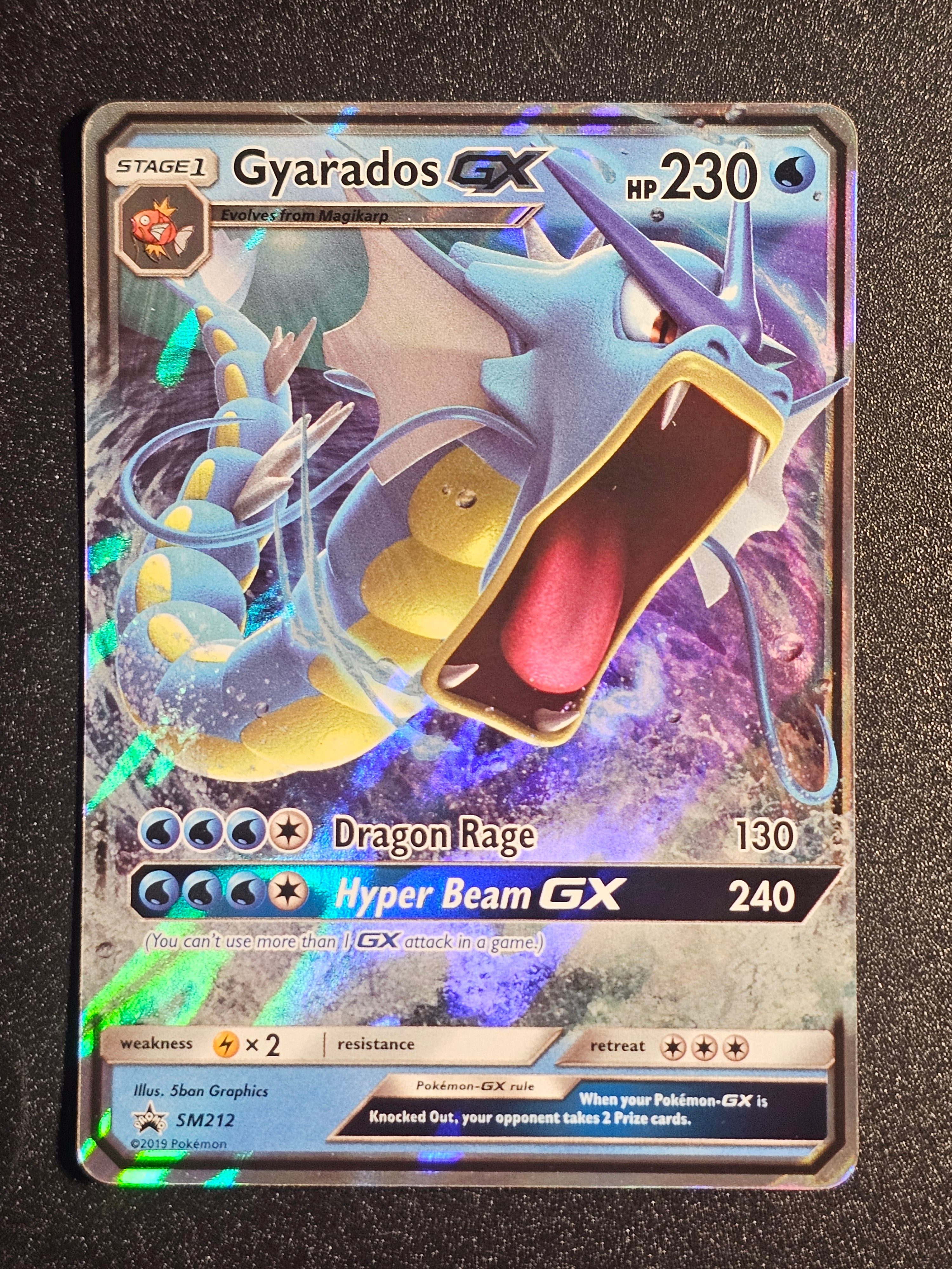Pokemon TCG - Gyarados GX SM212 Promo