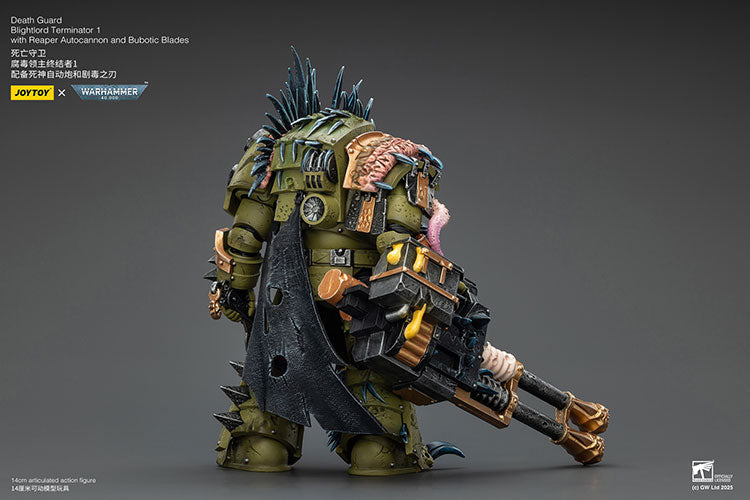 Joytoy Warhammer 40k Death Guard Blightlord Terminator