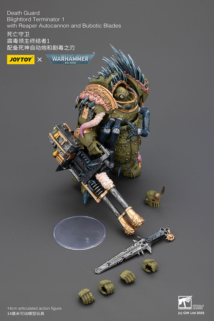 Joytoy Warhammer 40k Death Guard Blightlord Terminator