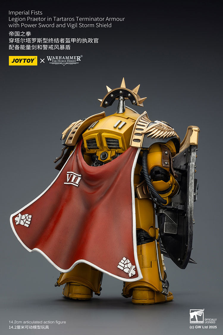 Warhammer Joytoy Imperial Fists Legion Praetor in Tartaros Terminator Armour