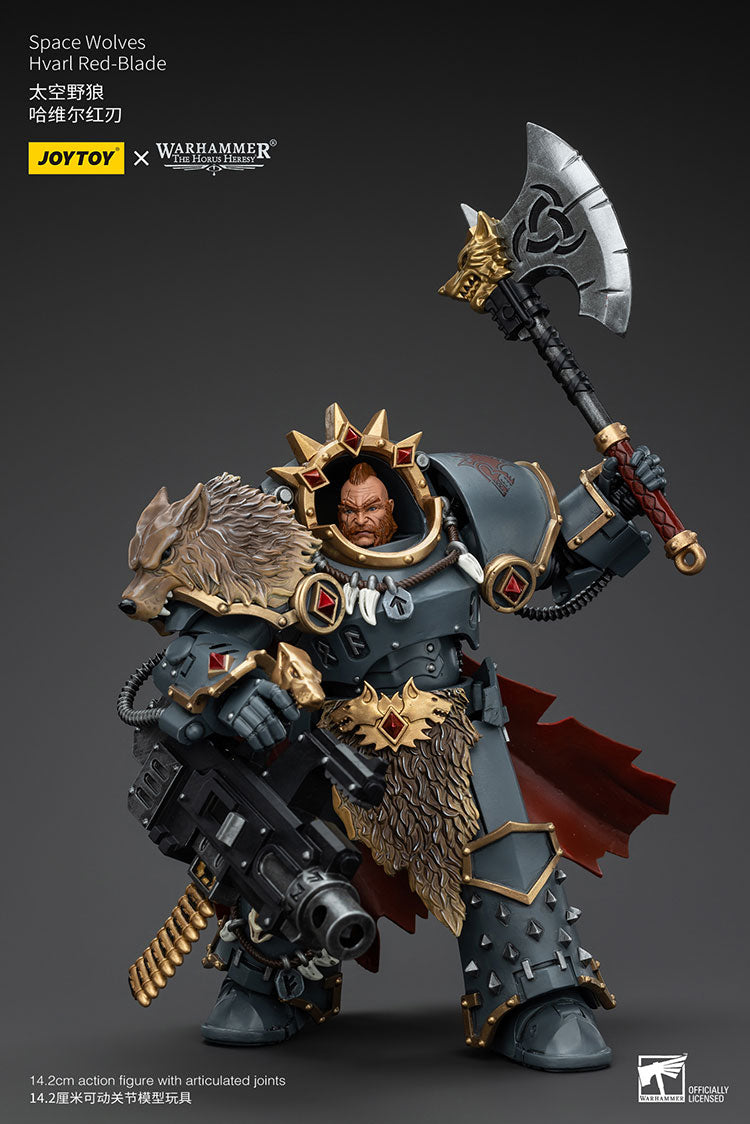 Joytoy Warhammer - Space Wolves Hvarl Red-Blade