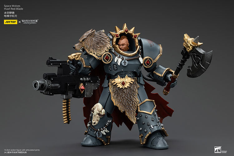 Joytoy Warhammer - Space Wolves Hvarl Red-Blade