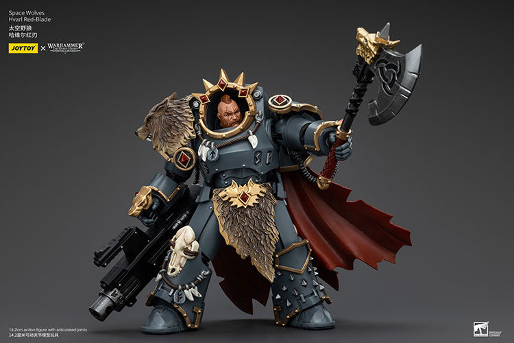 Joytoy Warhammer - Space Wolves Hvarl Red-Blade