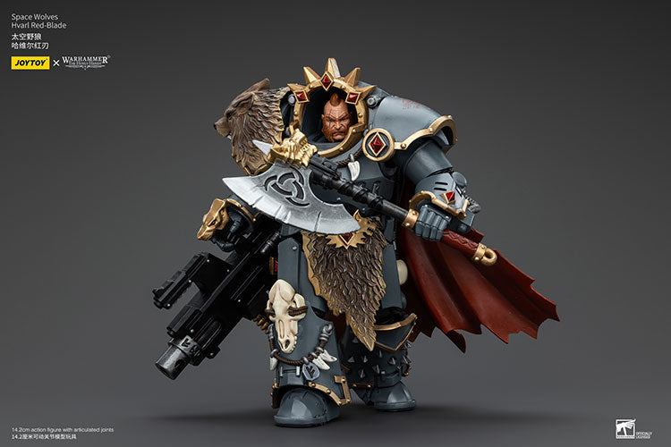 Joytoy Warhammer - Space Wolves Hvarl Red-Blade