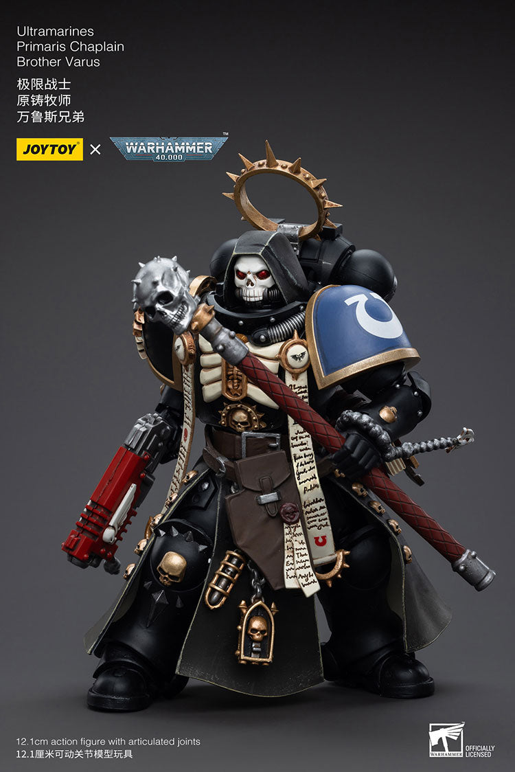 Warhammer Joytoy Ultramarines Primaris Chaplain Brother Varus