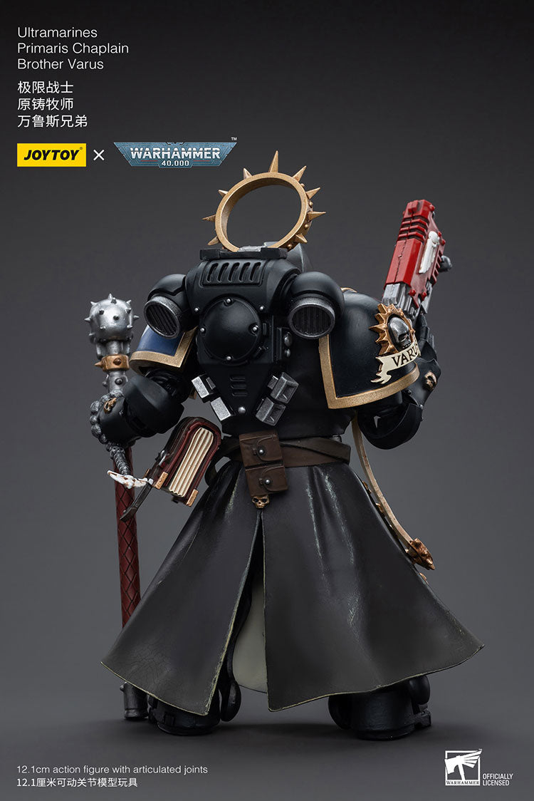Warhammer Joytoy Ultramarines Primaris Chaplain Brother Varus