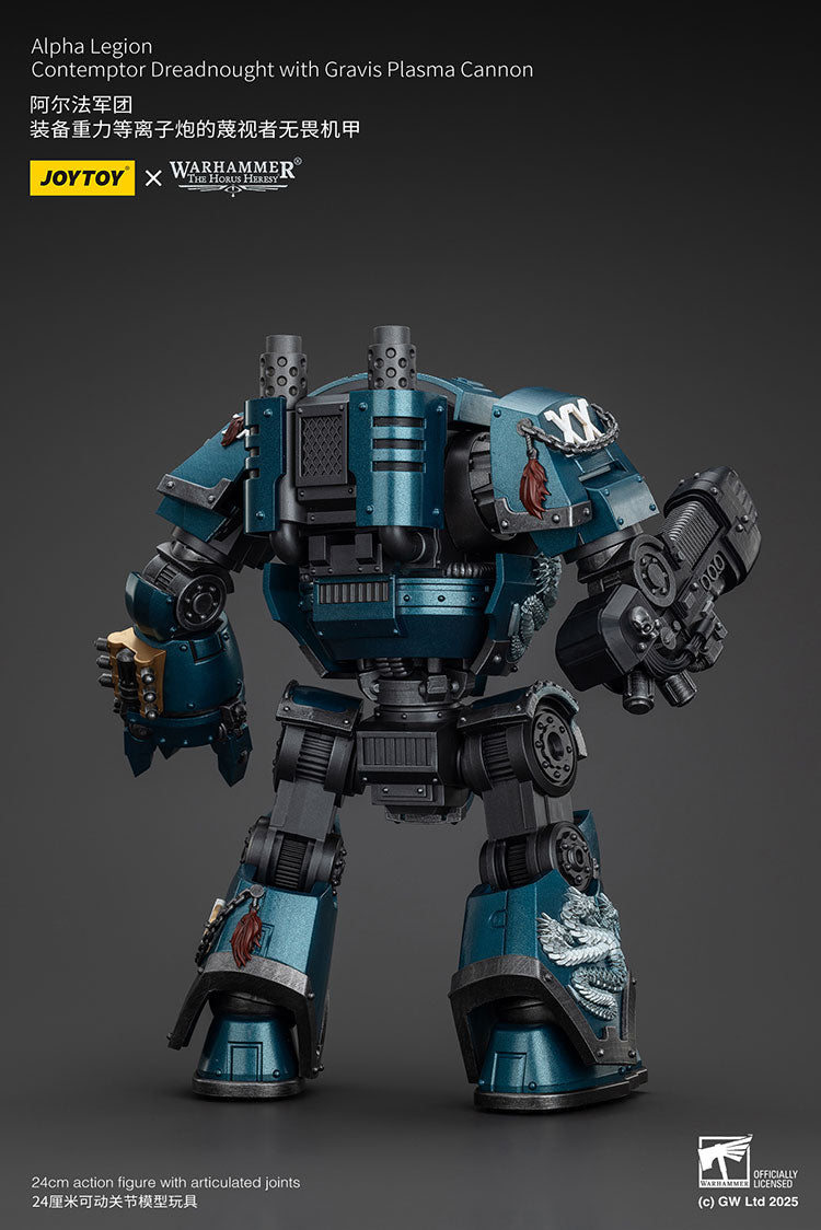 Warhammer Joytoy Alpha Legion Contemptor Dreadnought