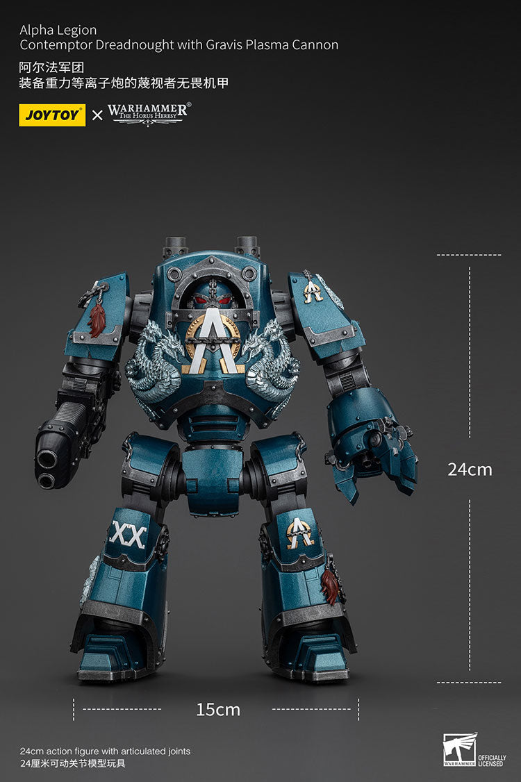 Warhammer Joytoy Alpha Legion Contemptor Dreadnought