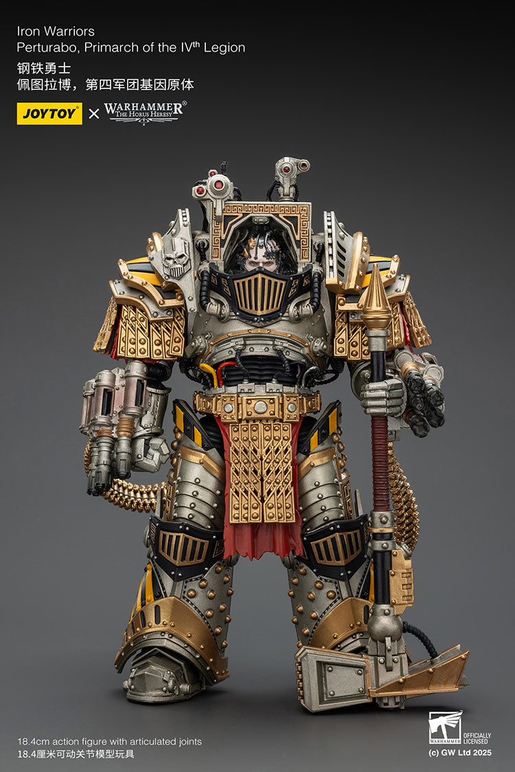 Joytoy Warhammer - Iron Warriors Perturabo Primarch