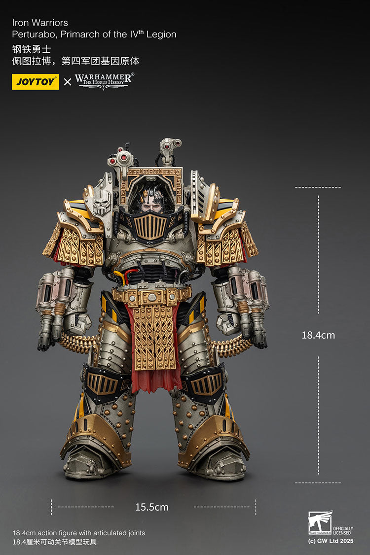 Joytoy Warhammer - Iron Warriors Perturabo Primarch