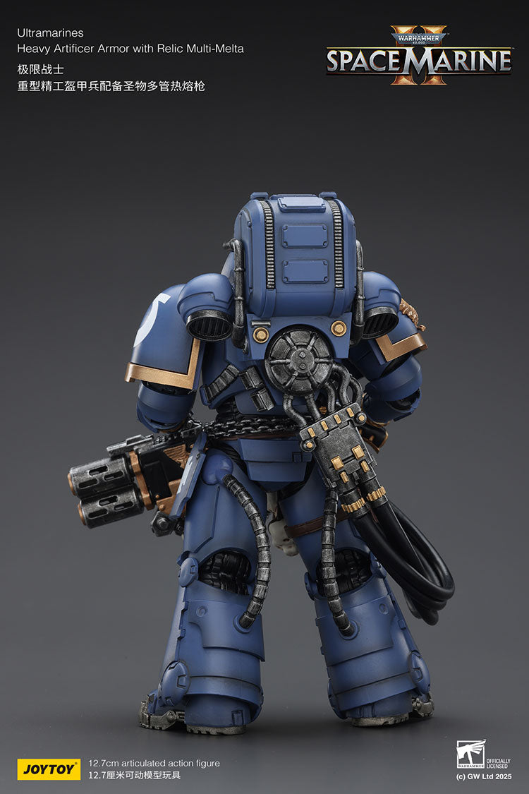 Joytoy Warhammer - Ultramarines Heavy Artificer Armor with Relic Multi-Melta