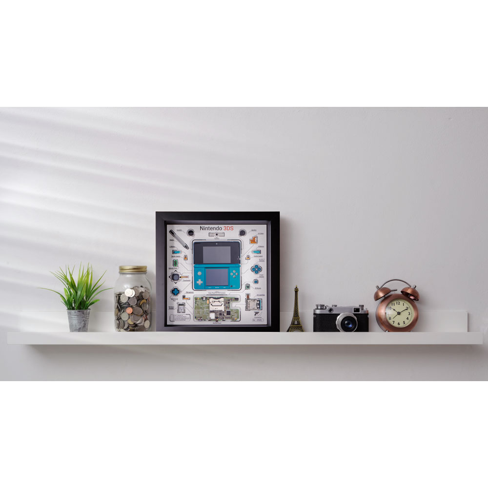 Frameworks - Nintendo - 3DS (Aqua Blue) - Deconstructed Premium Display