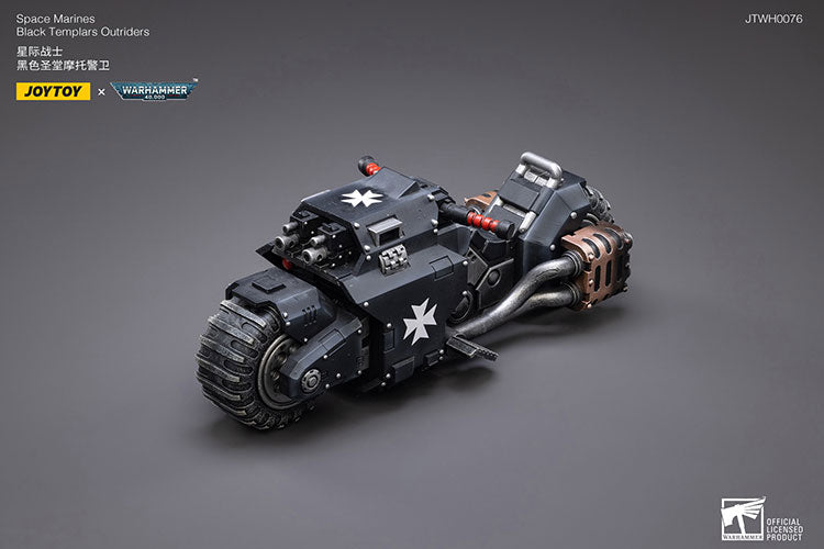 Warhammer Joytoy Black Templars Raider-Pattern Combat Bike