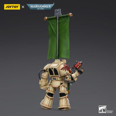 Joytoy Warhammer 40k Dark Angels Deathwing Ancient with Company Banner