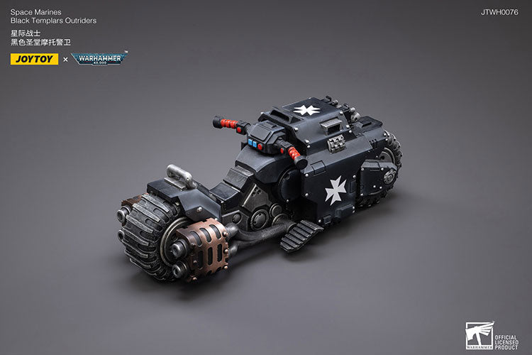 Warhammer Joytoy Black Templars Raider-Pattern Combat Bike