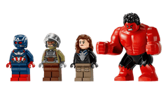 LEGO Marvel Captain Ameriva vs. Red Hulk Battle