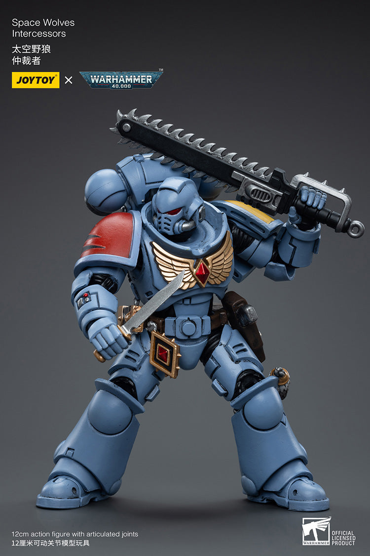 Joytoy Warhammer 40k Space Wolves Intercessors with Bolt Rifle