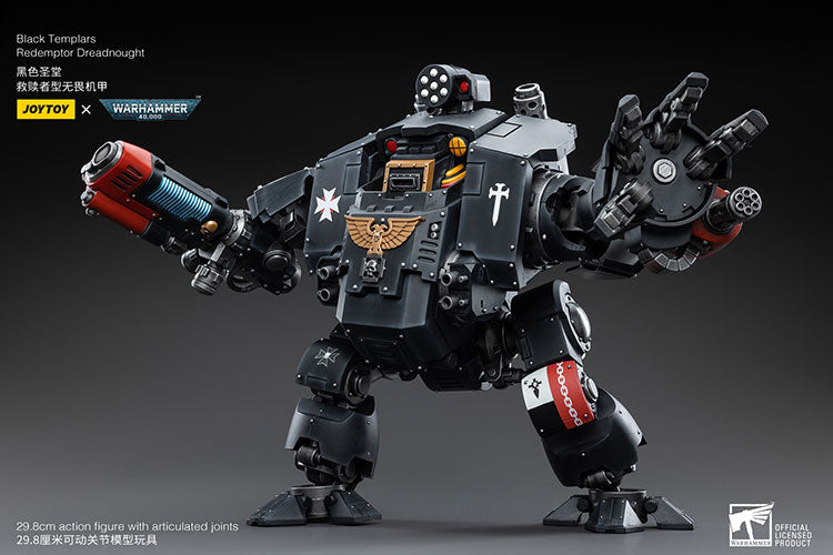 Warhammer Joytoy Black Templars Redemptor Dreadnought