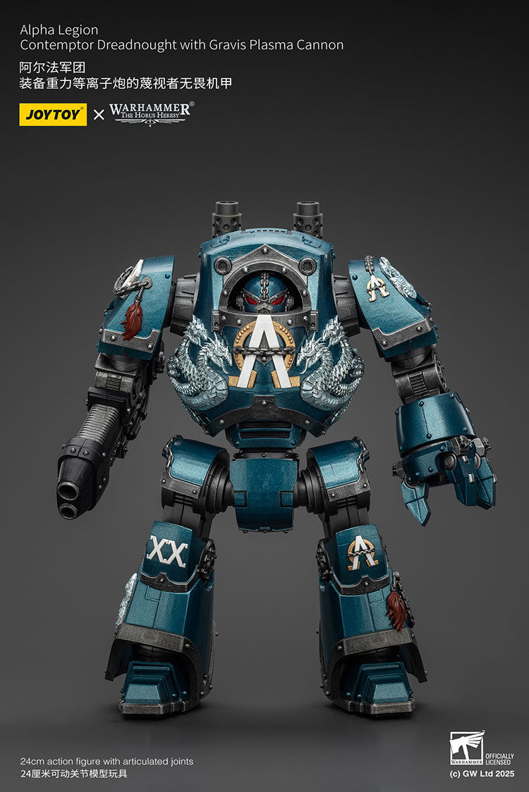 Warhammer Joytoy Alpha Legion Contemptor Dreadnought