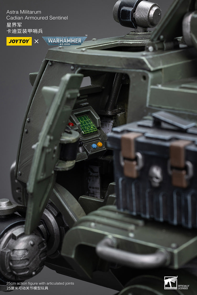 Joytoy Warhammer 40k Astra Militarum Cadian Armoured Sentinel