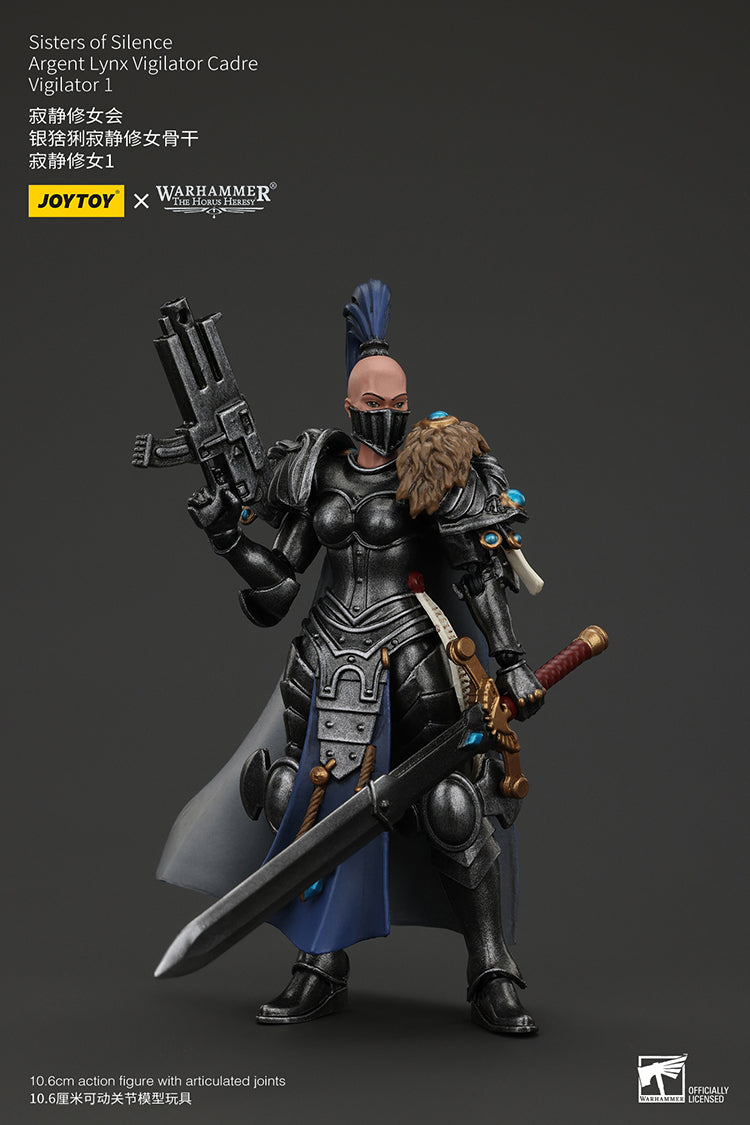 Warhammer Joytoy Sister of Silence Argent Lynx Vigilator Cadre