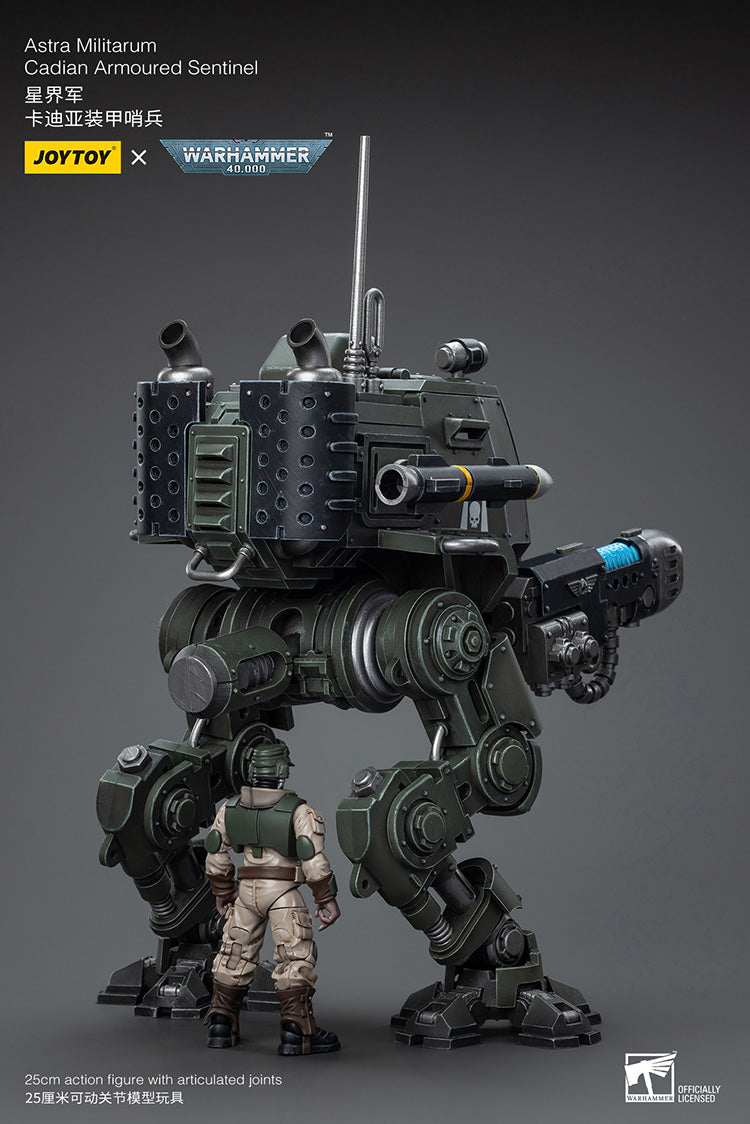 Joytoy Warhammer 40k Astra Militarum Cadian Armoured Sentinel